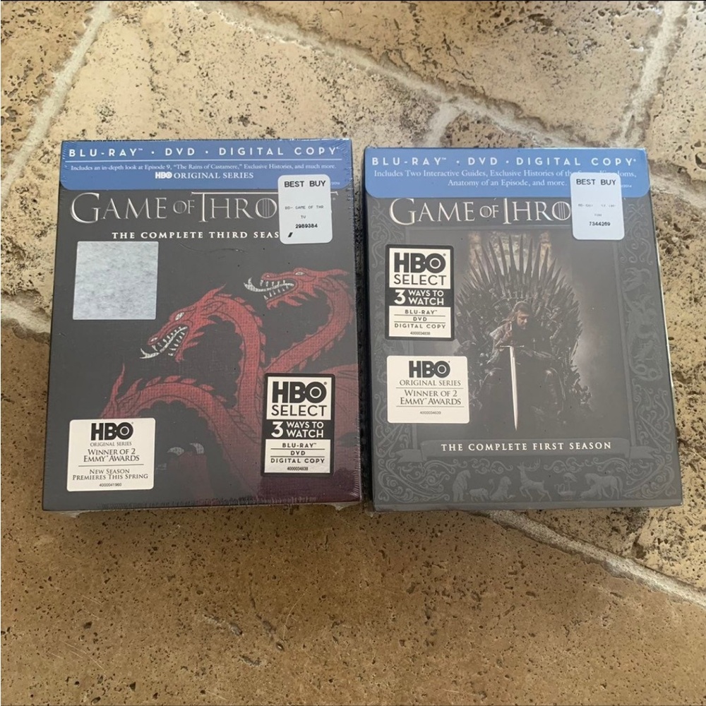 Game of Thrones Blu Ray DVD Digital Copy Season 1 3